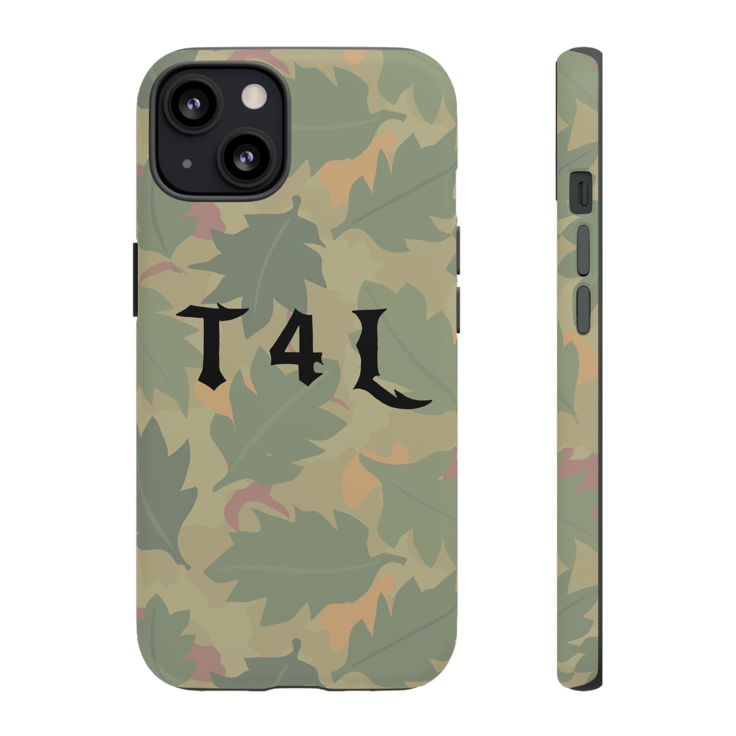 T4L leaf Camo Phone Cases