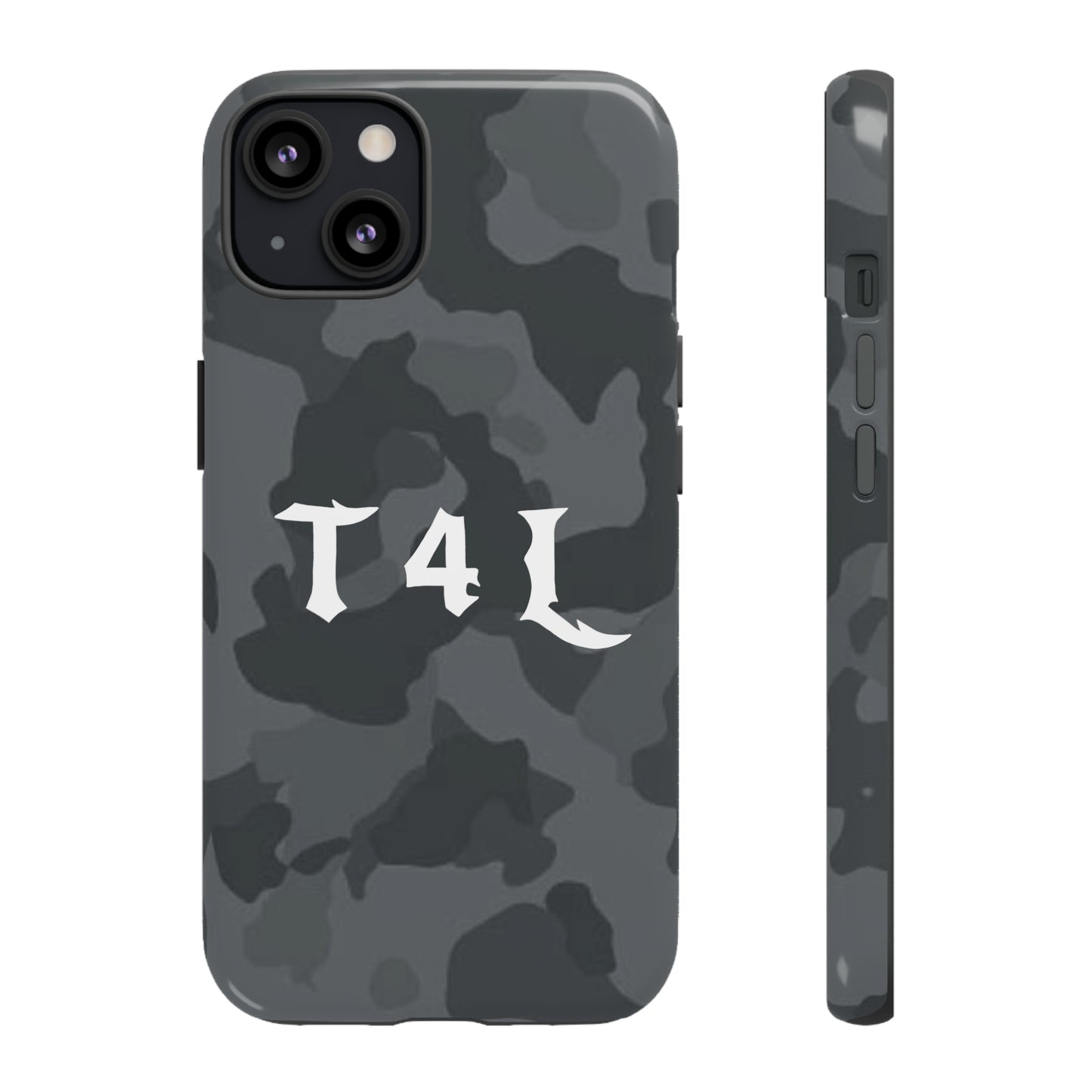 T4L Black Camo Phone Cases