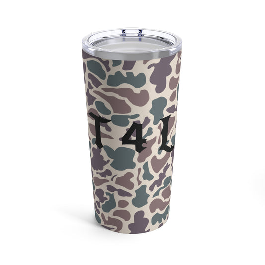 T4L Retro Camo Tumbler 20oz