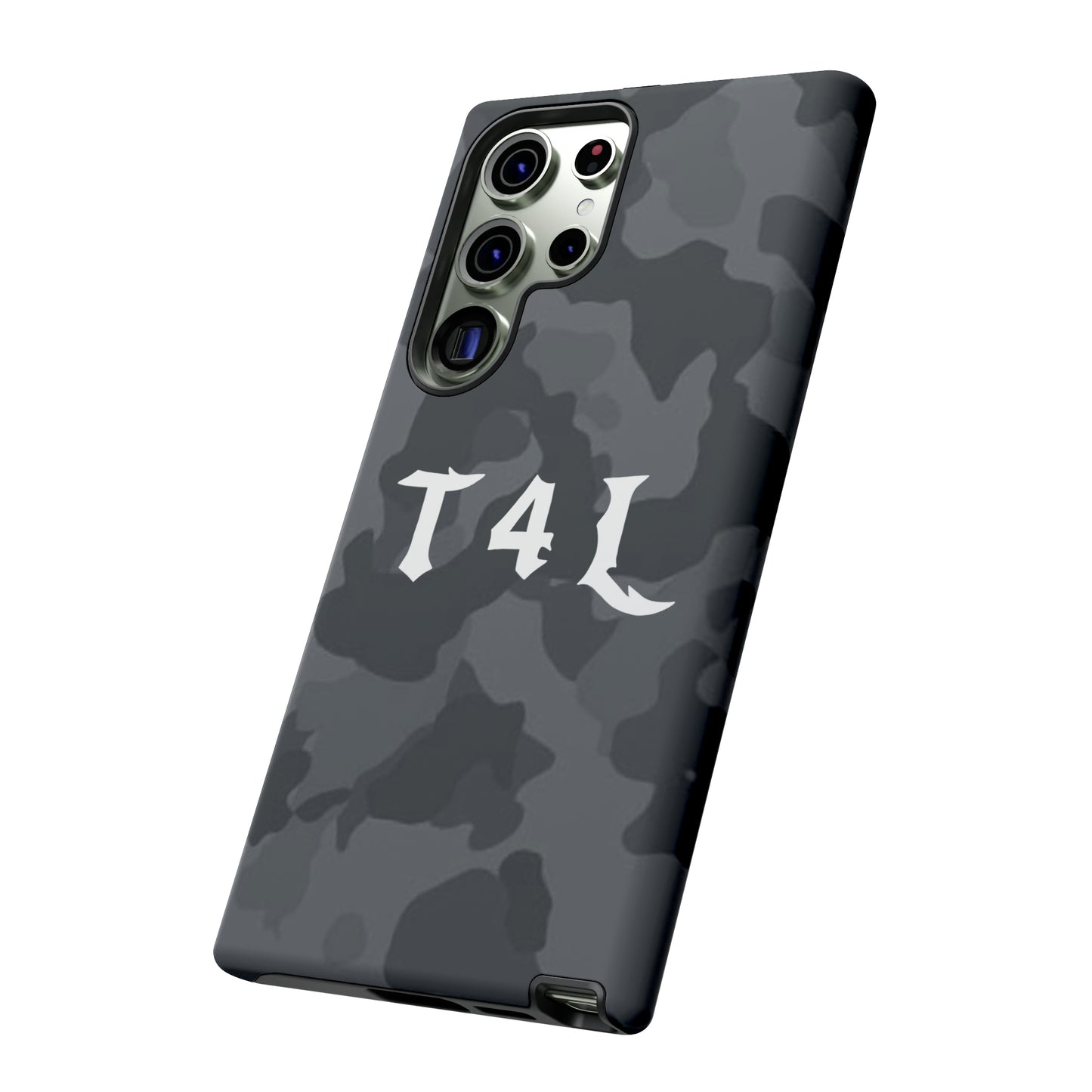 T4L Black Camo Phone Cases