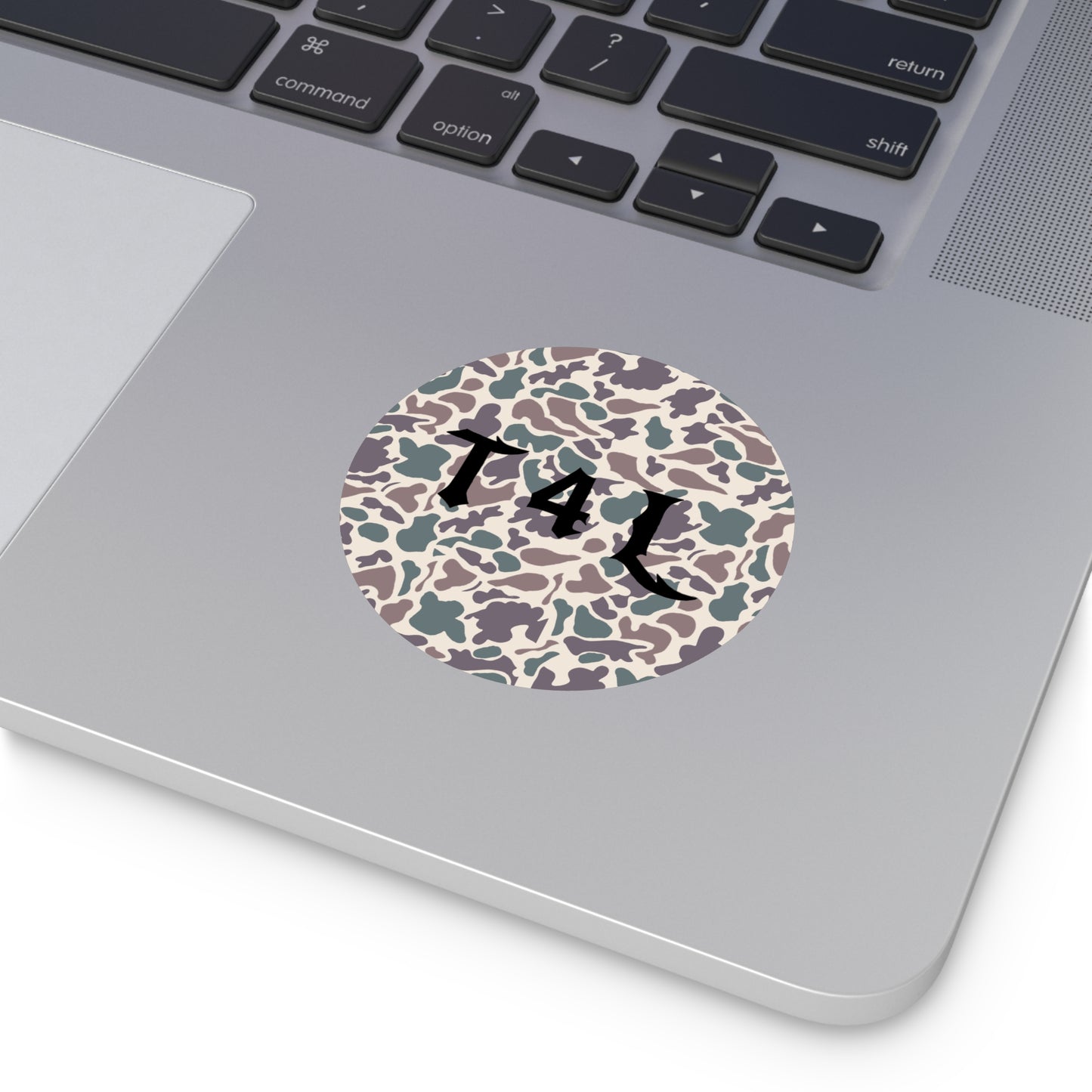 Retro Camo Sticker