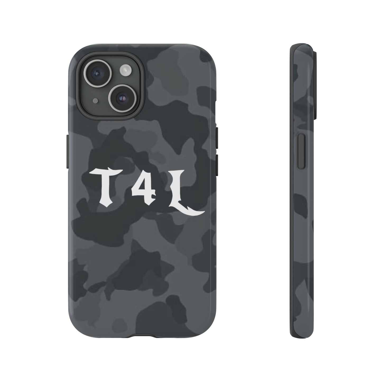 T4L Black Camo Phone Cases