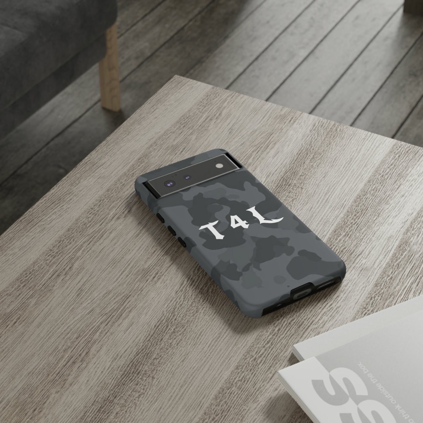 T4L Black Camo Phone Cases