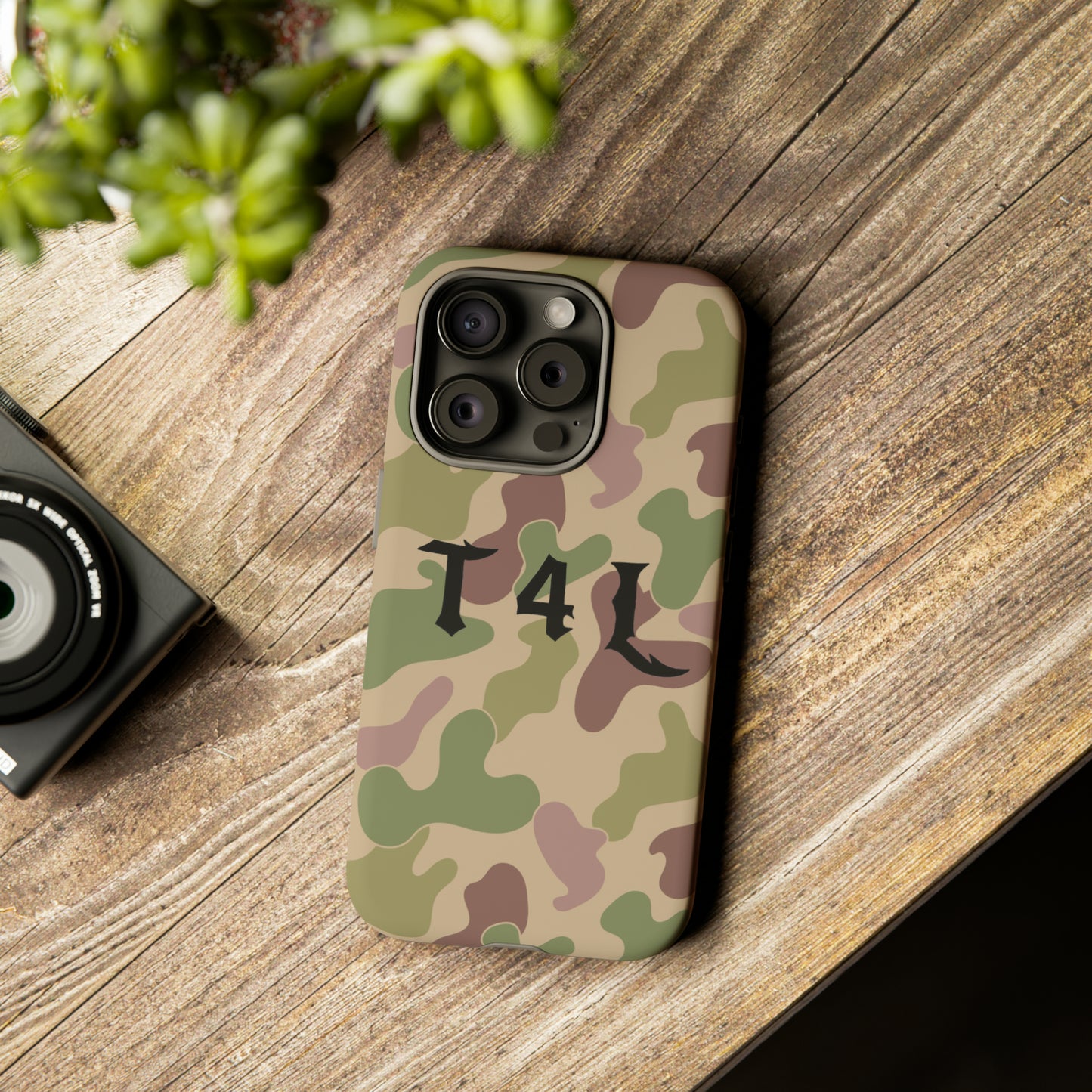 T4L Retro Camo V2 Phone Cases