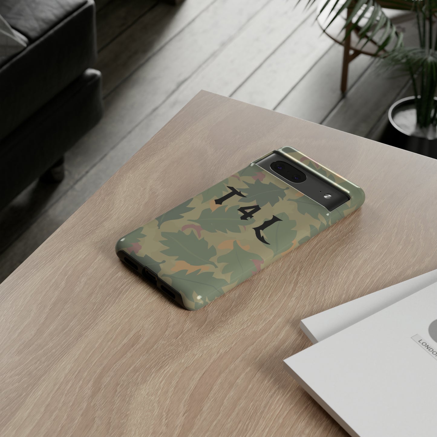 T4L leaf Camo Phone Cases