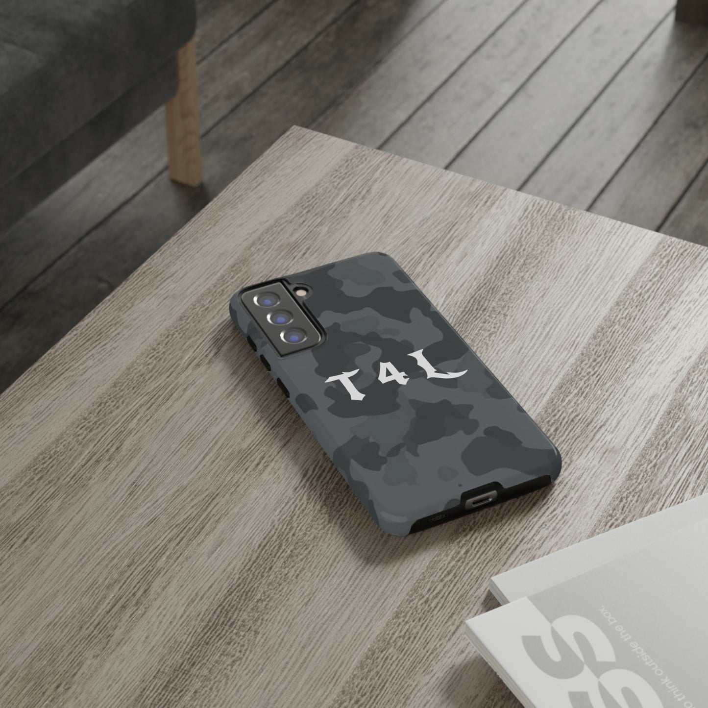 T4L Black Camo Phone Cases