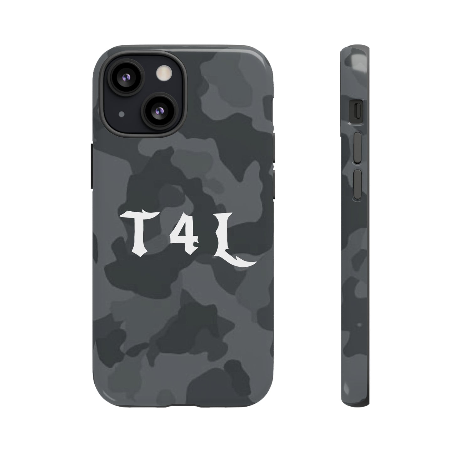 T4L Black Camo Phone Cases