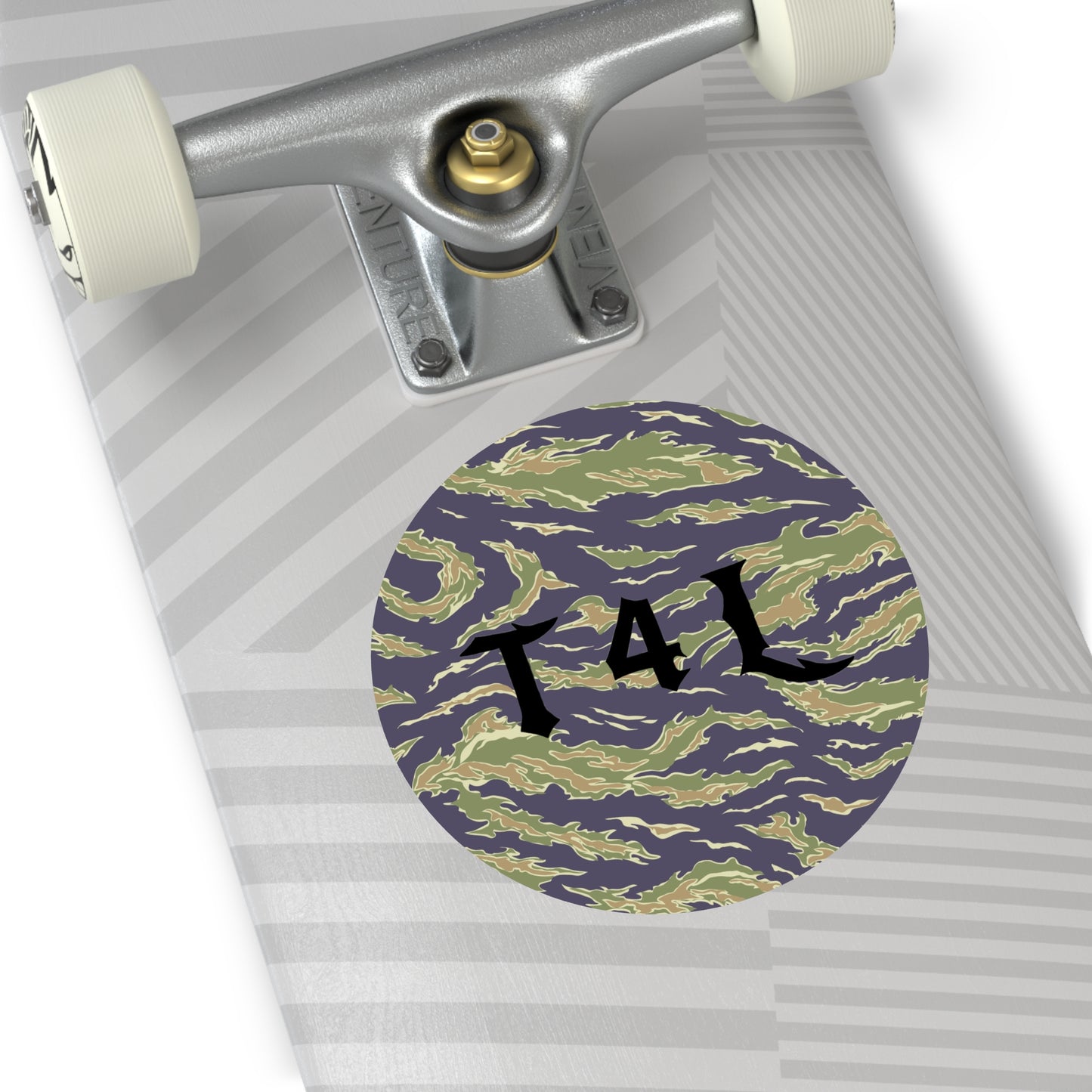 Tiger Stripe Camo Sticker