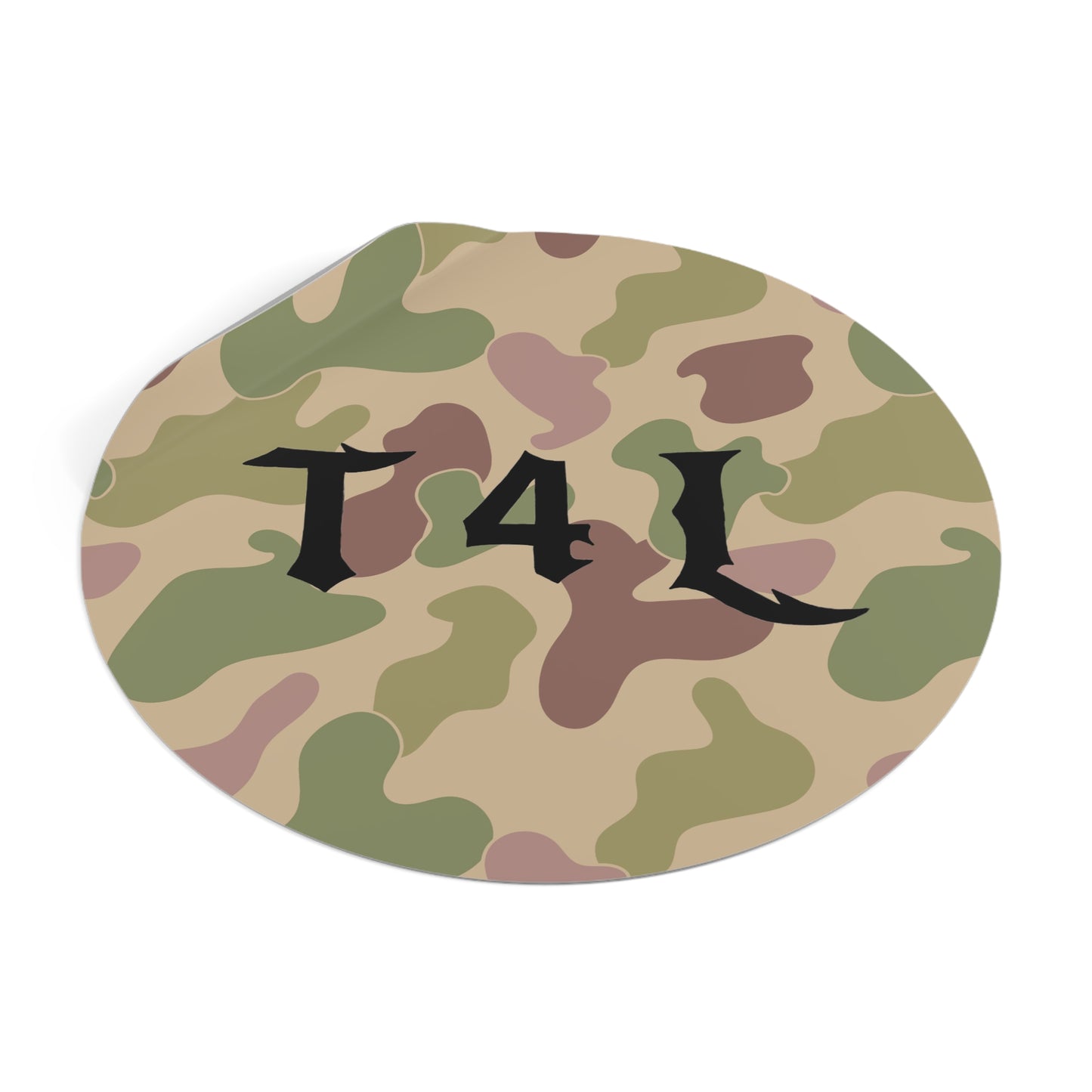 Retro Camo V2 Sticker