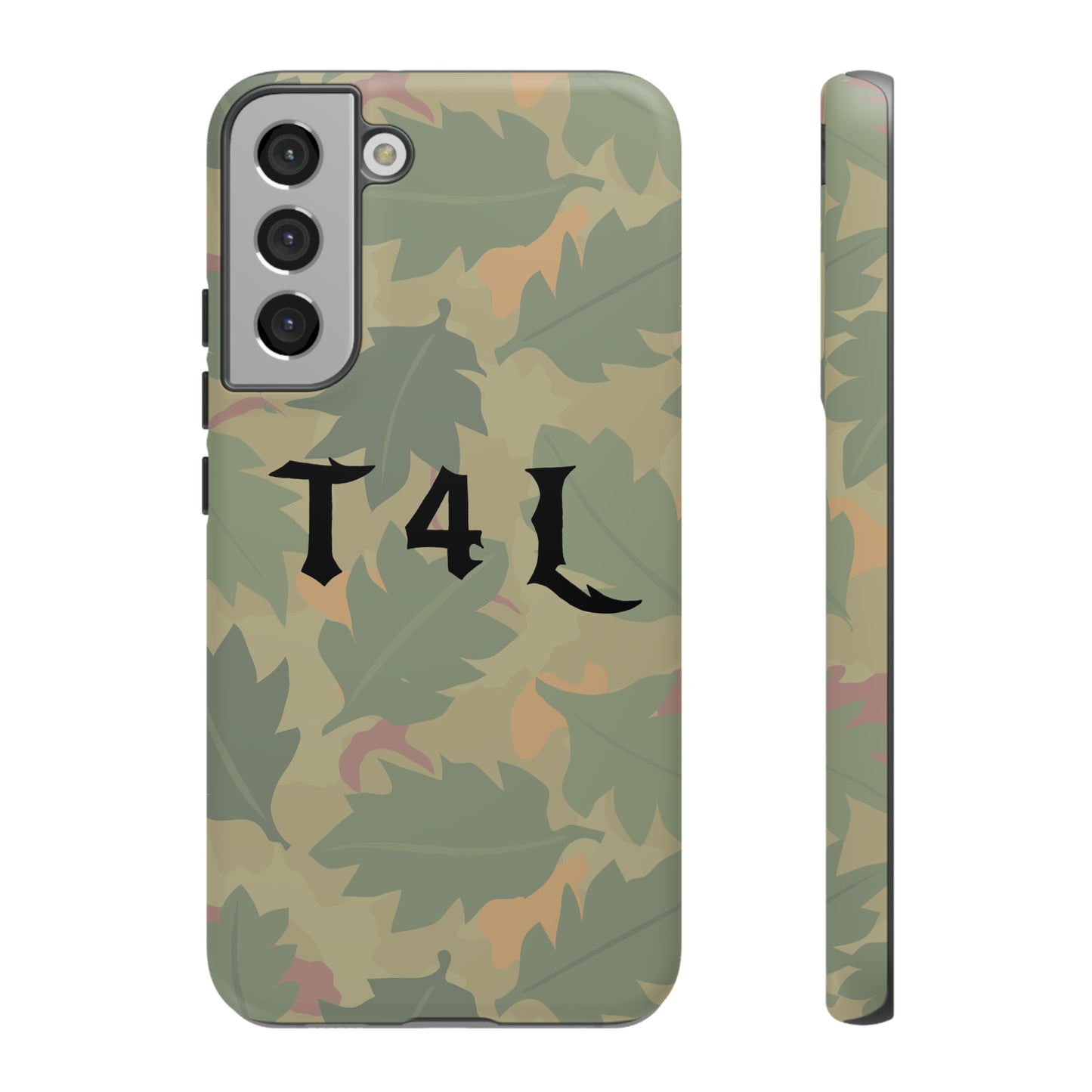 T4L leaf Camo Phone Cases