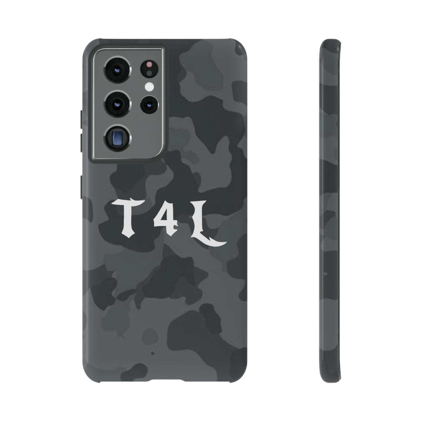 T4L Black Camo Phone Cases