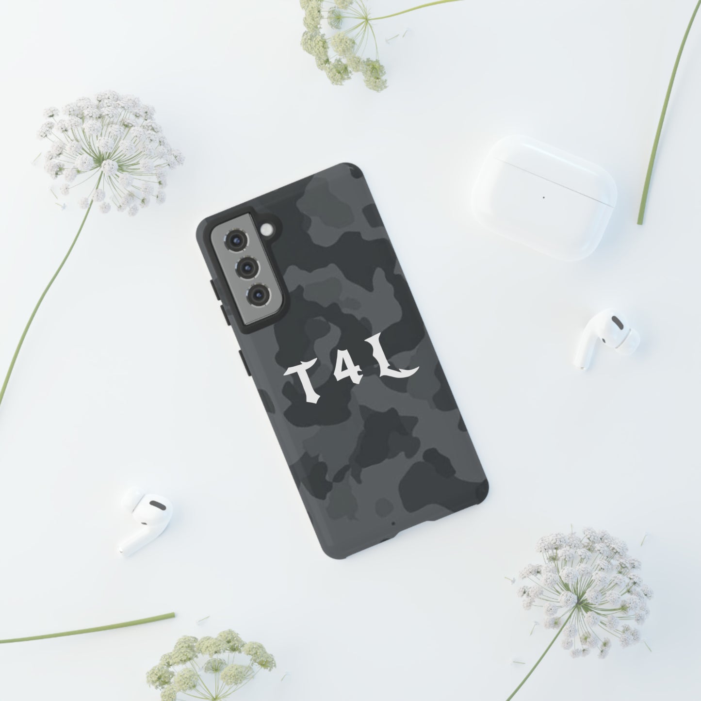 T4L Black Camo Phone Cases