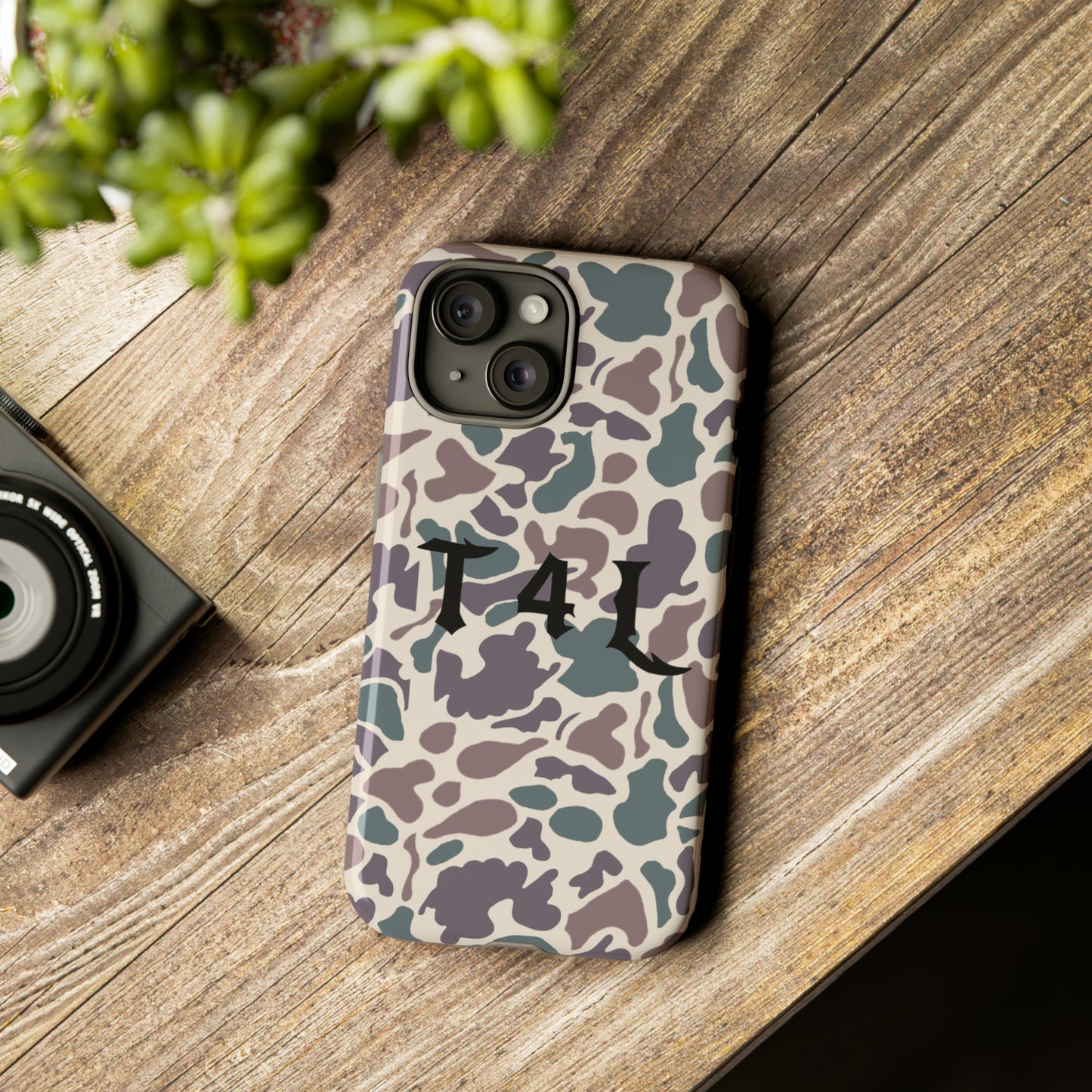 T4L Retro Camo Phone Cases