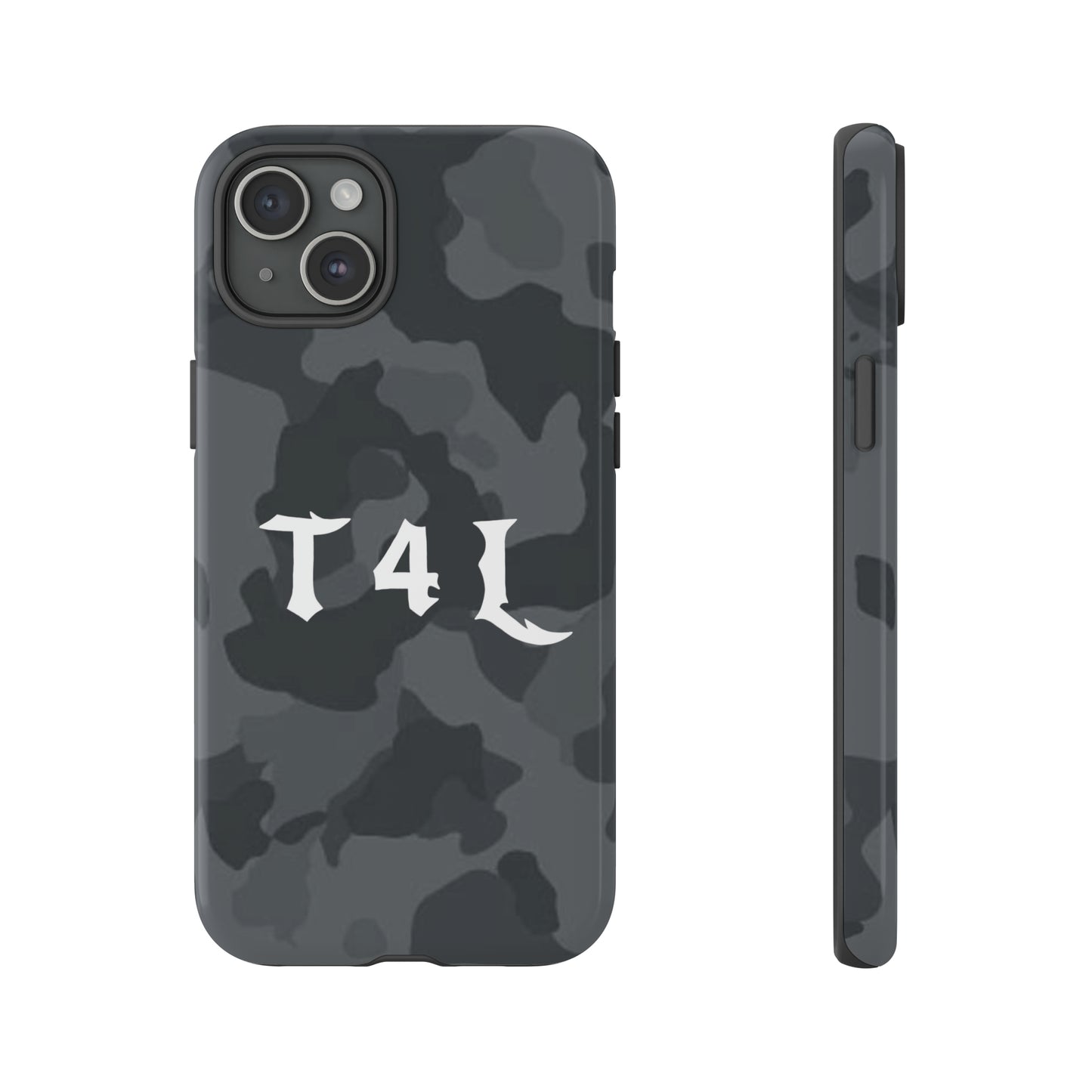 T4L Black Camo Phone Cases