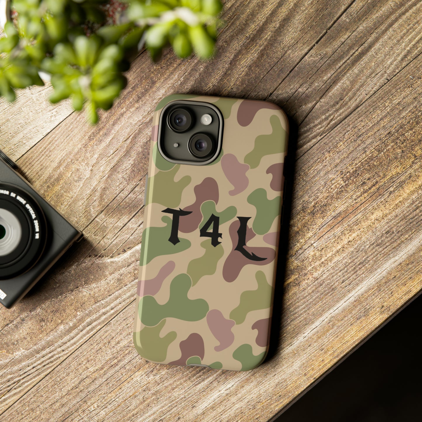 T4L Retro Camo V2 Phone Cases