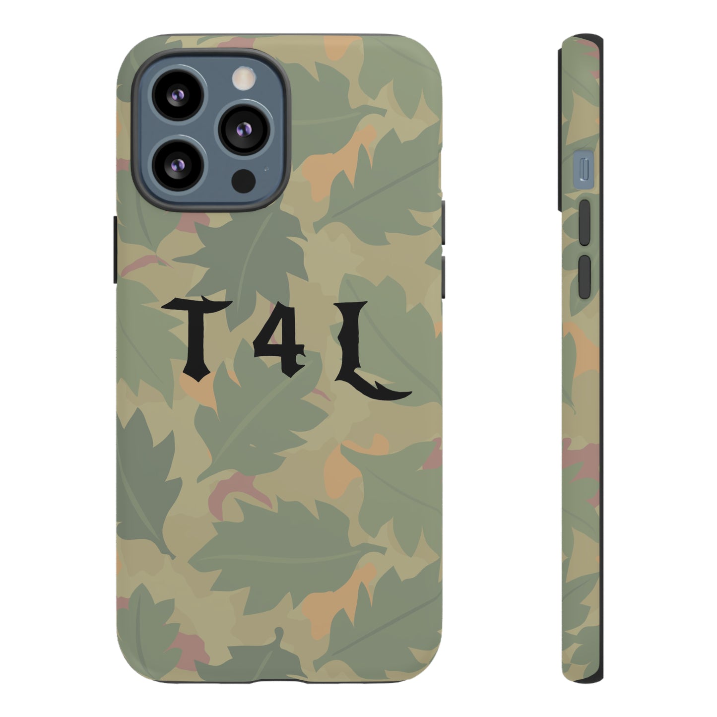 T4L leaf Camo Phone Cases