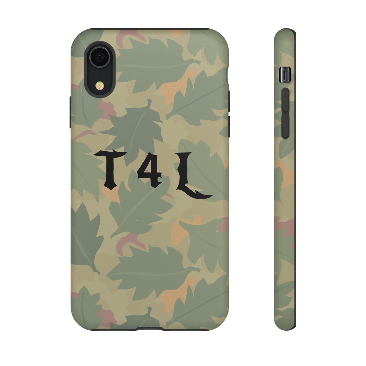 T4L leaf Camo Phone Cases