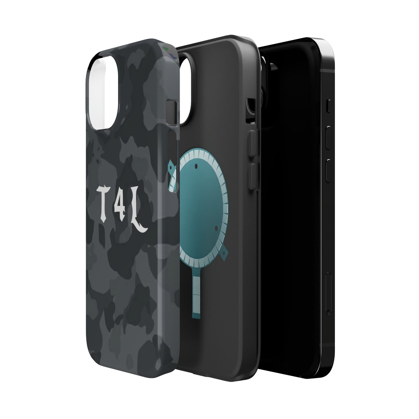 T4L Black Camo MagSafe Tough Cases