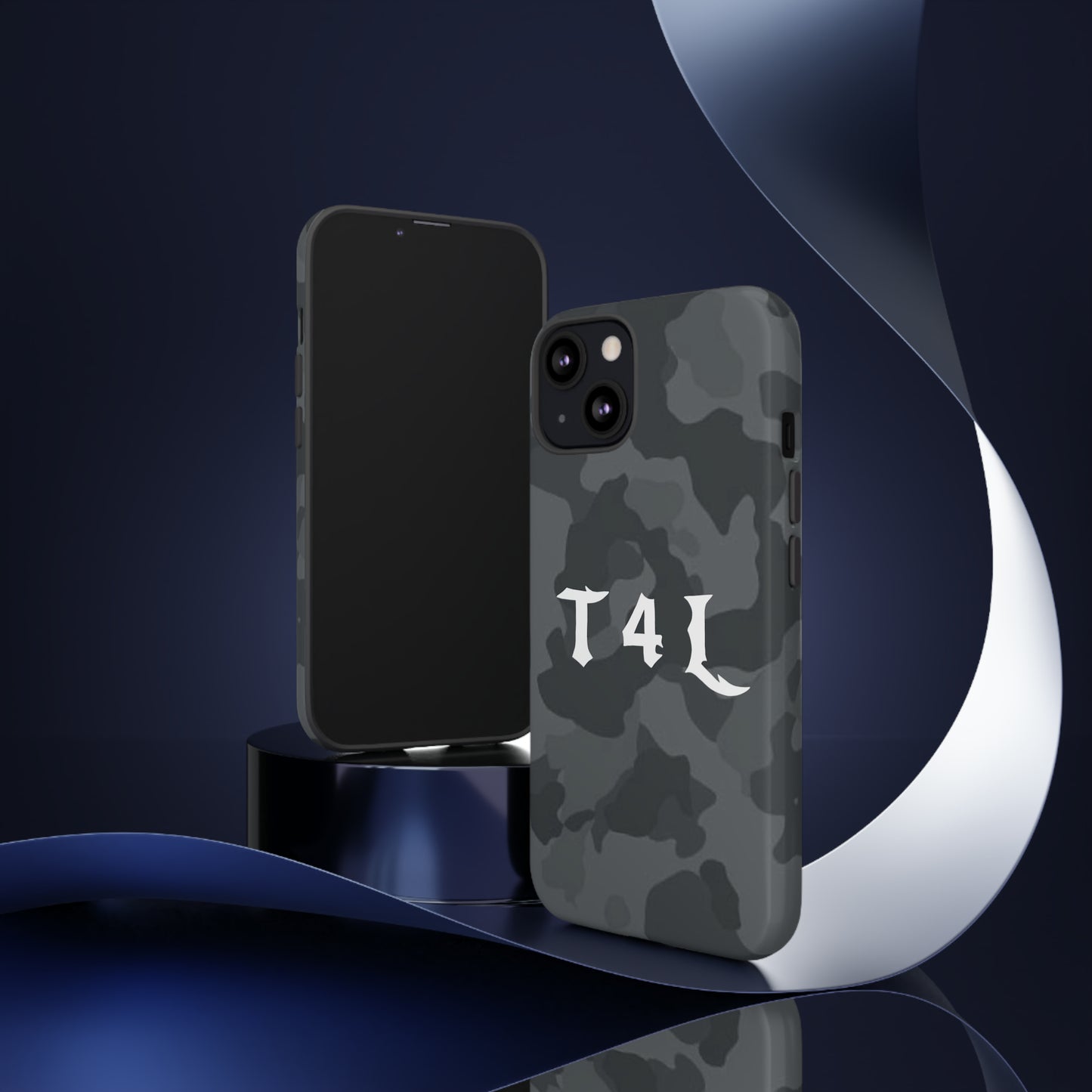 T4L Black Camo Phone Cases