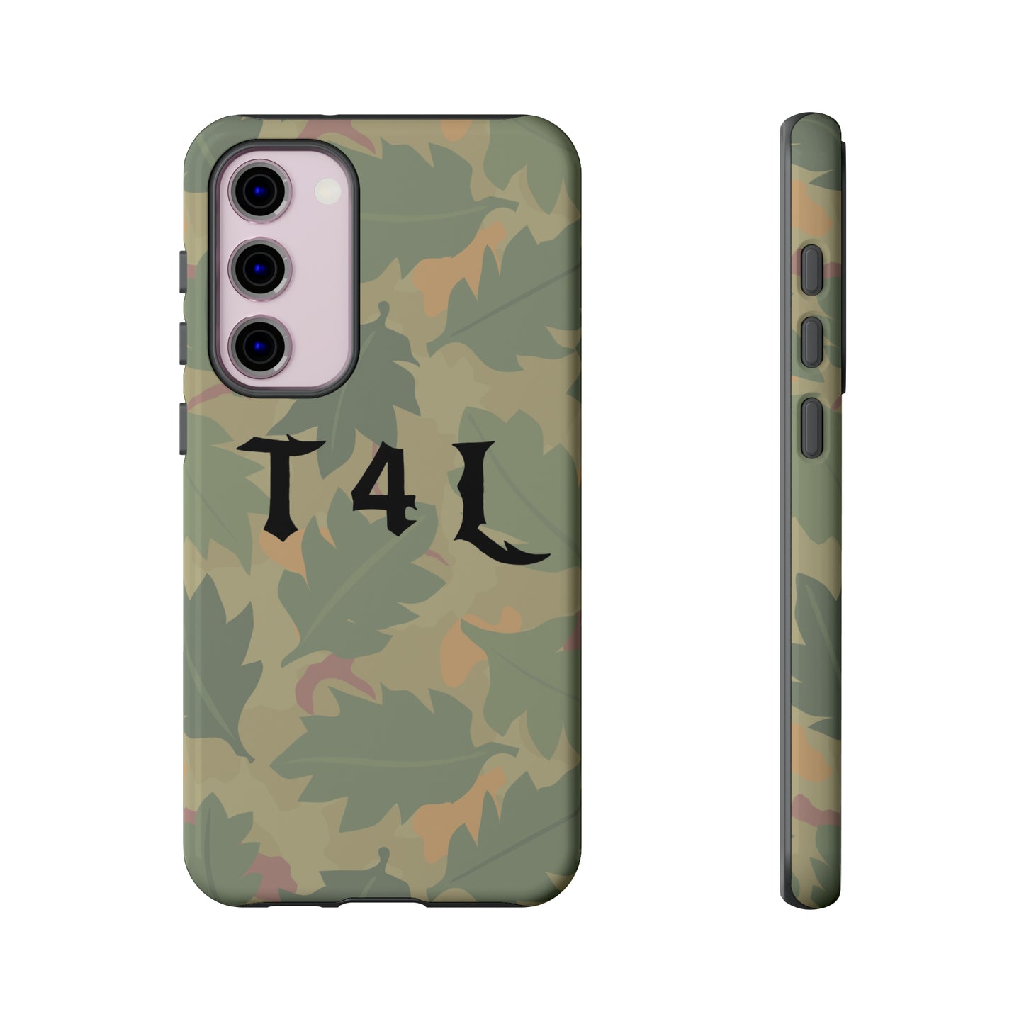 T4L leaf Camo Phone Cases