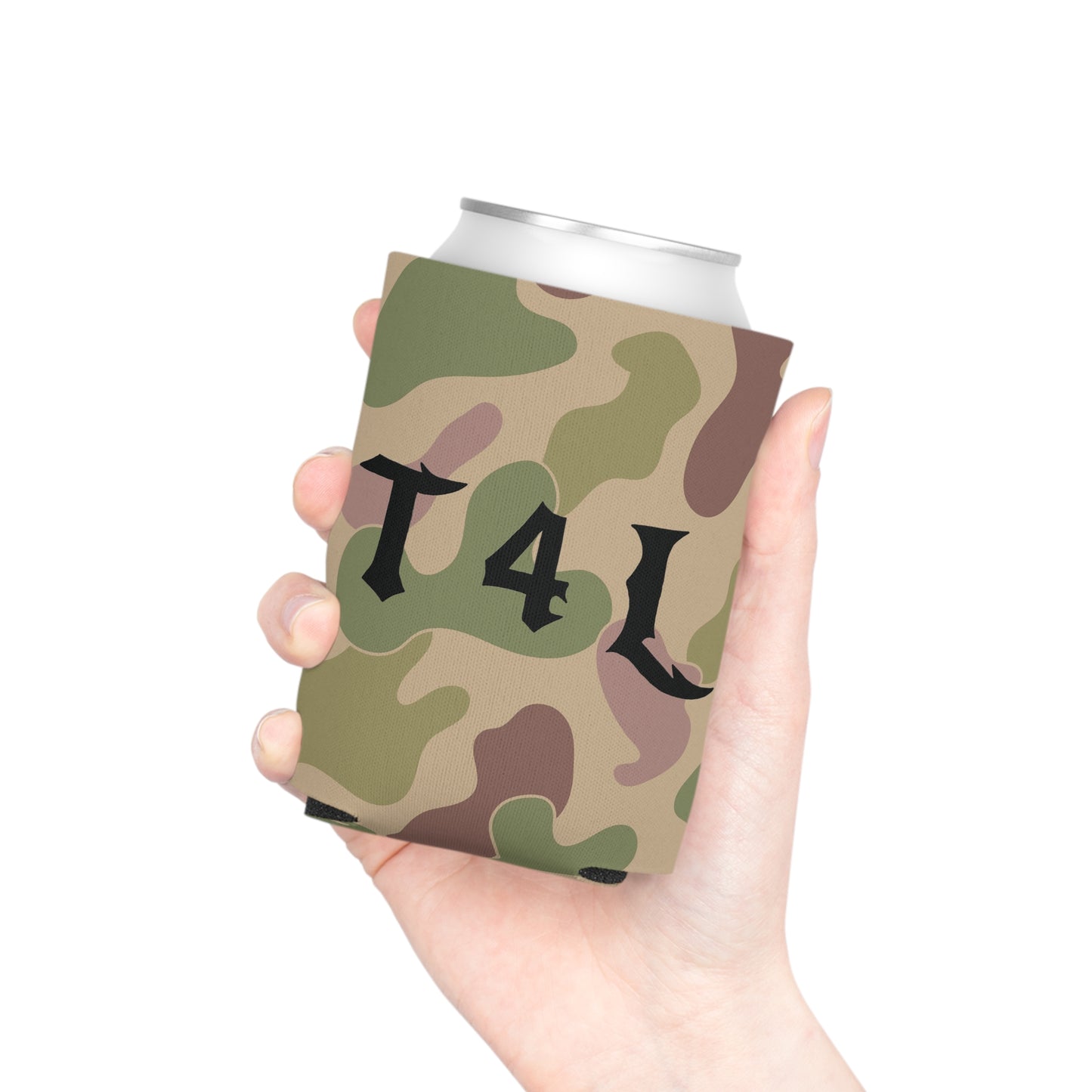 Retro Camo V2 Can Koozie