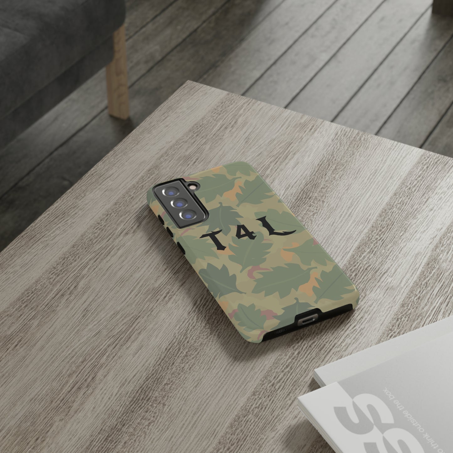 T4L leaf Camo Phone Cases