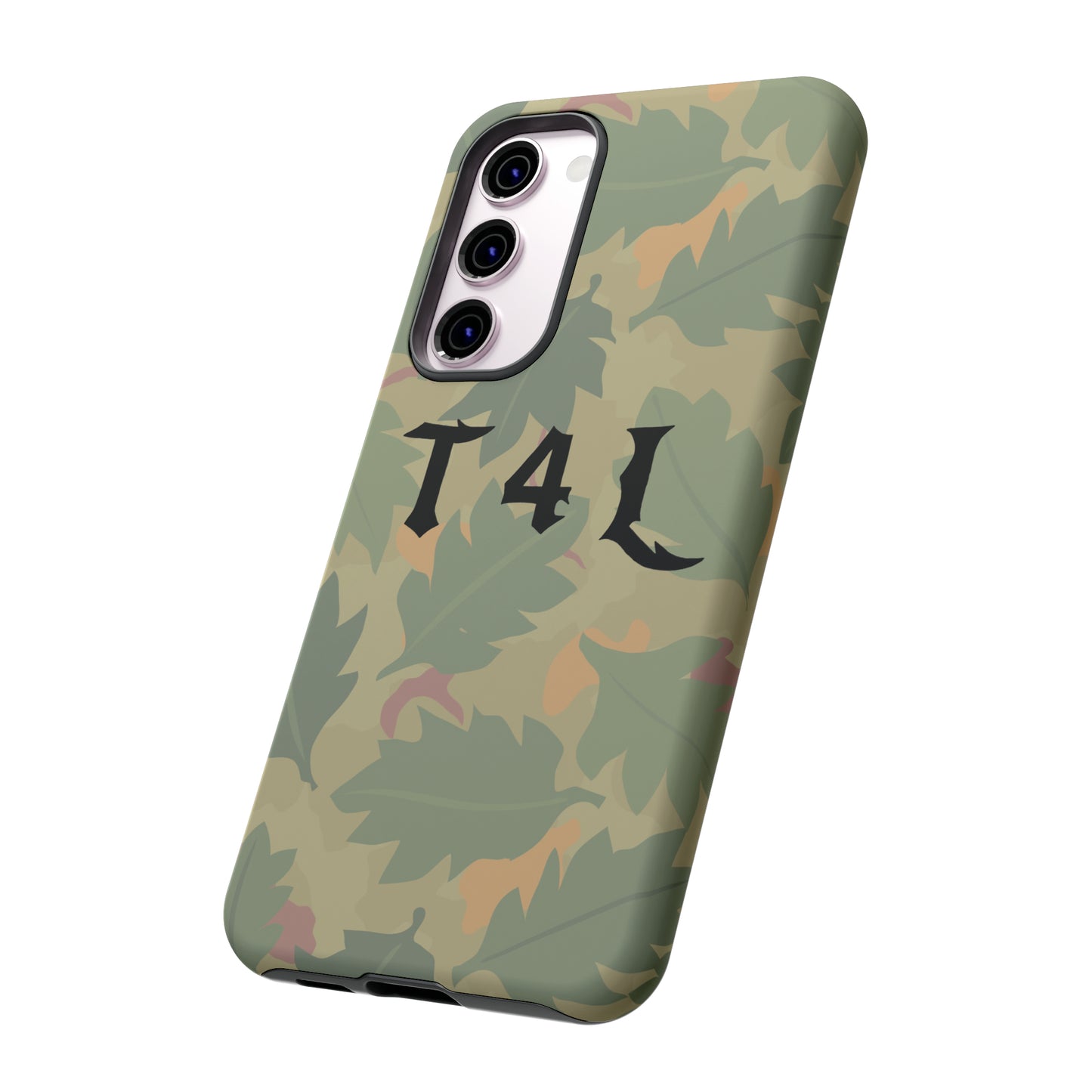 T4L leaf Camo Phone Cases