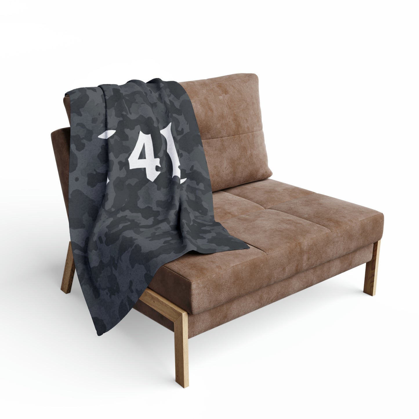 T4L Black Camo Fleece Blanket