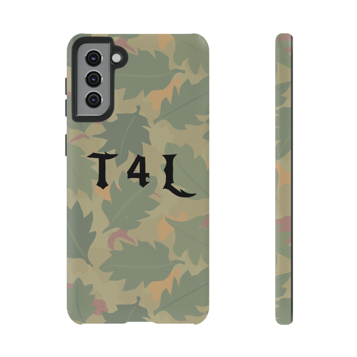 T4L leaf Camo Phone Cases