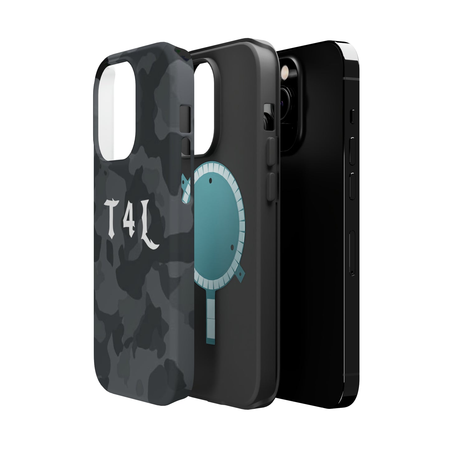 T4L Black Camo MagSafe Tough Cases