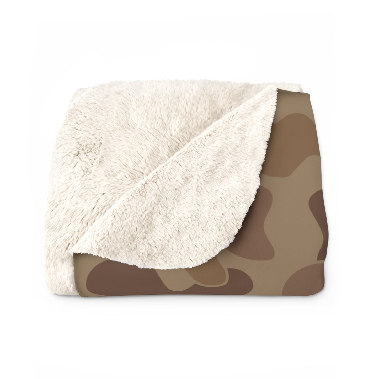 Retro Camo V3 Sherpa  Blanket