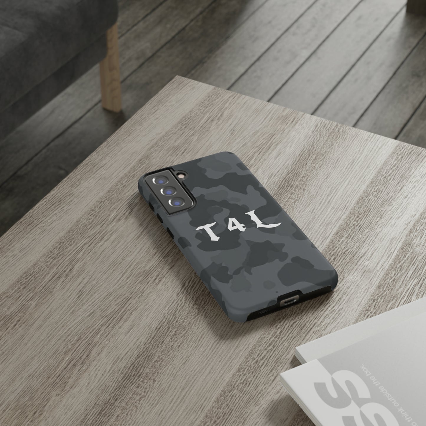 T4L Black Camo Phone Cases