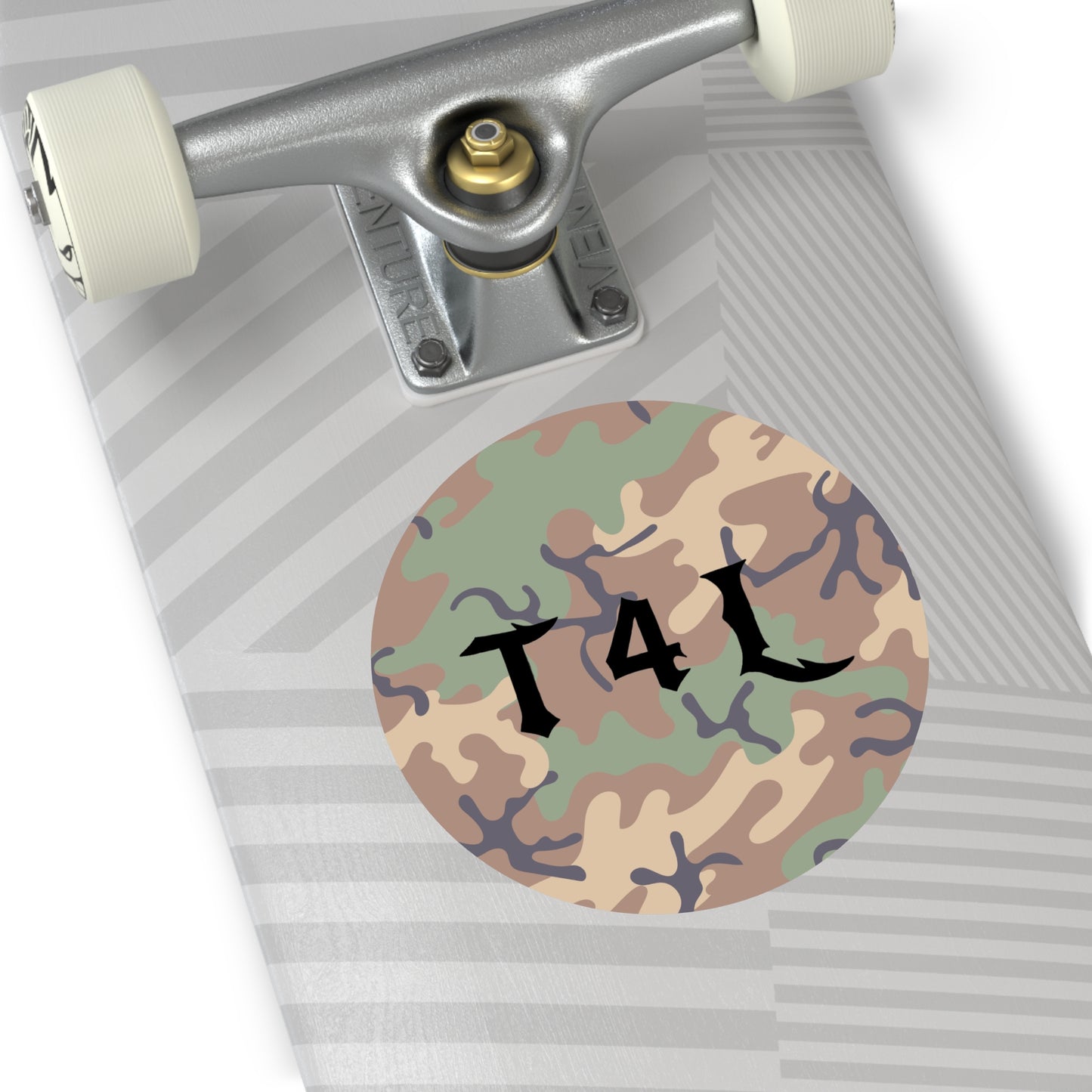 Woodland Camo Sticker