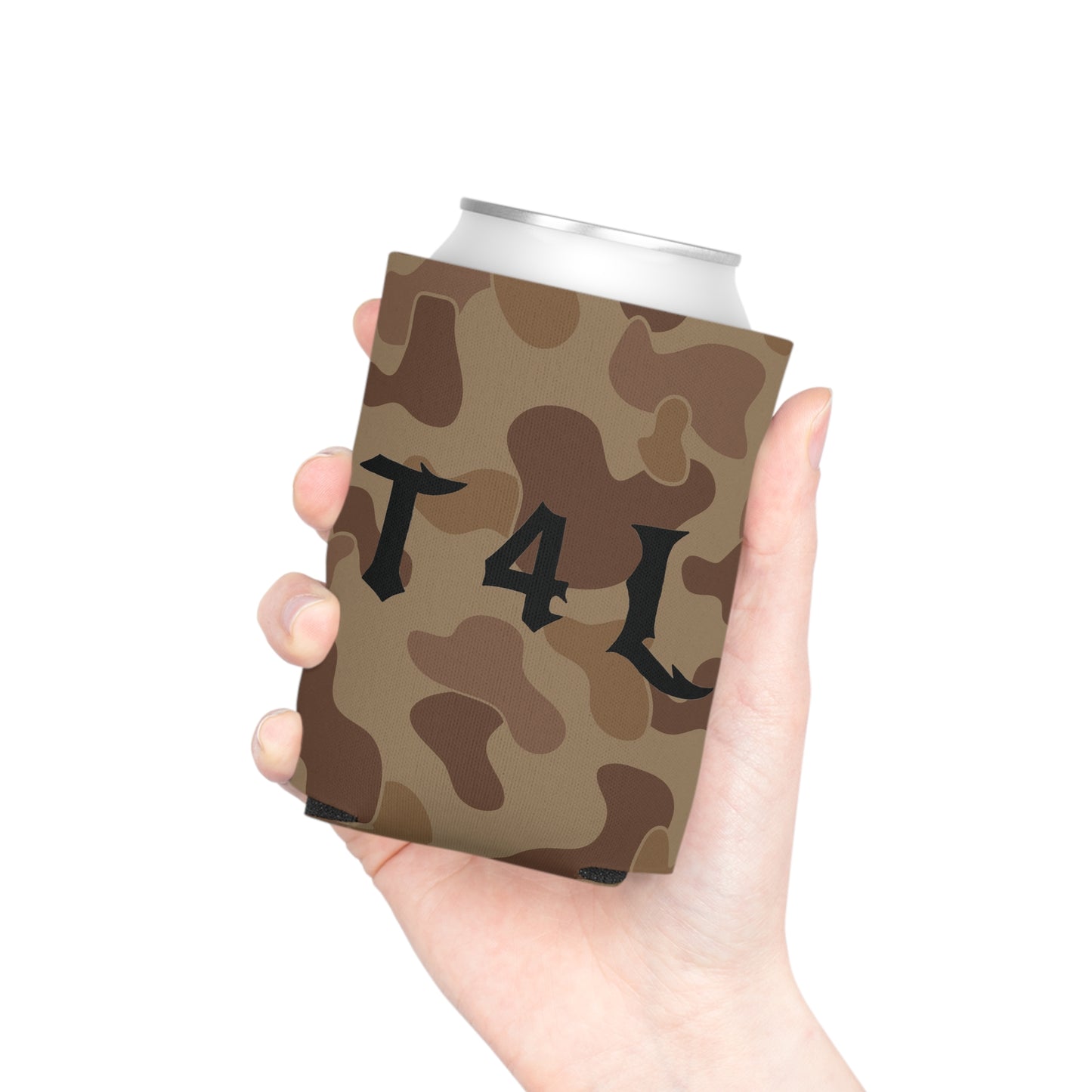 Retro Camo V3 Can Koozie