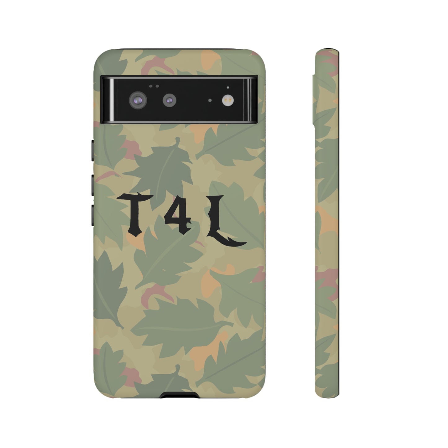 T4L leaf Camo Phone Cases