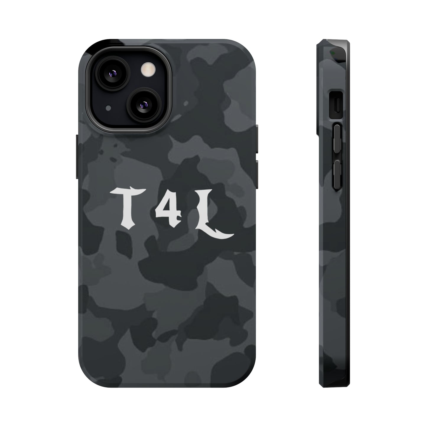 T4L Black Camo MagSafe Tough Cases