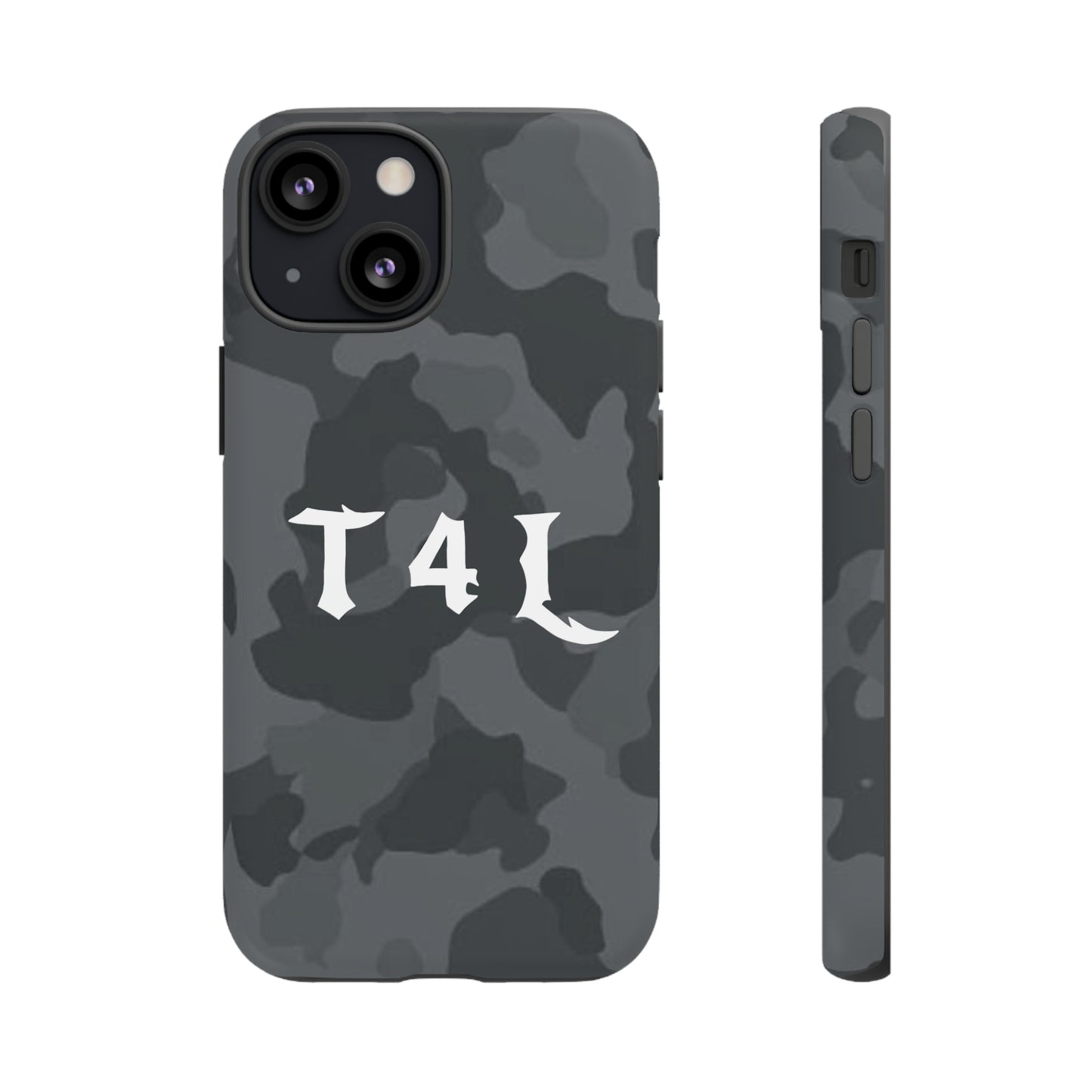 T4L Black Camo Phone Cases