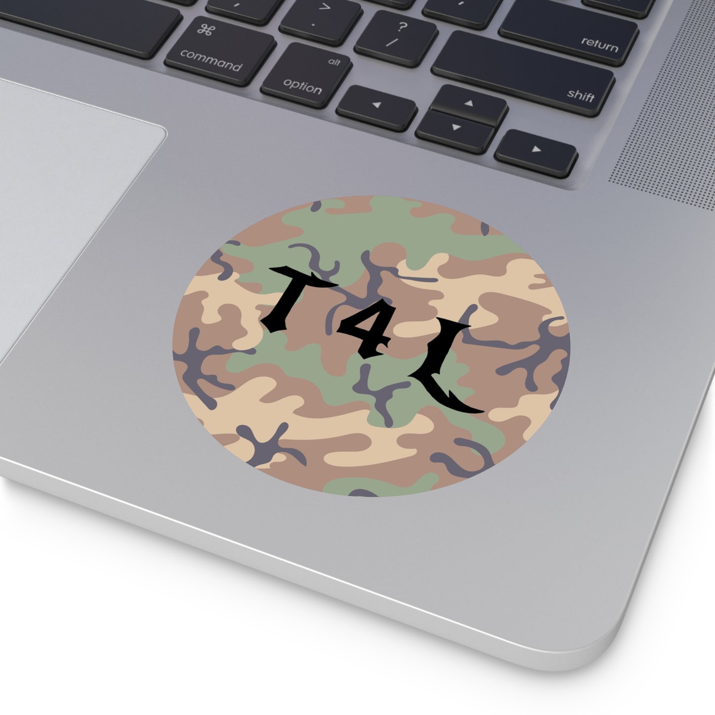 Woodland Camo Sticker