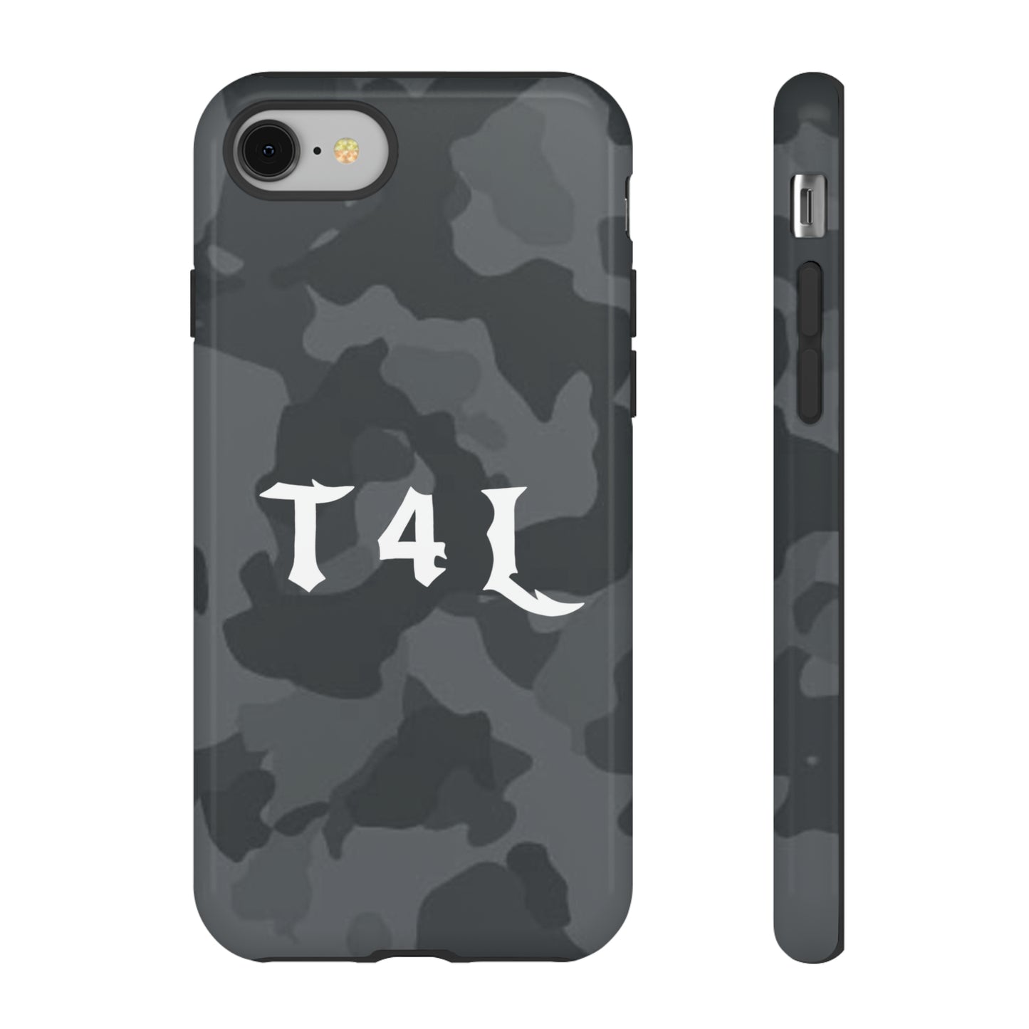 T4L Black Camo Phone Cases