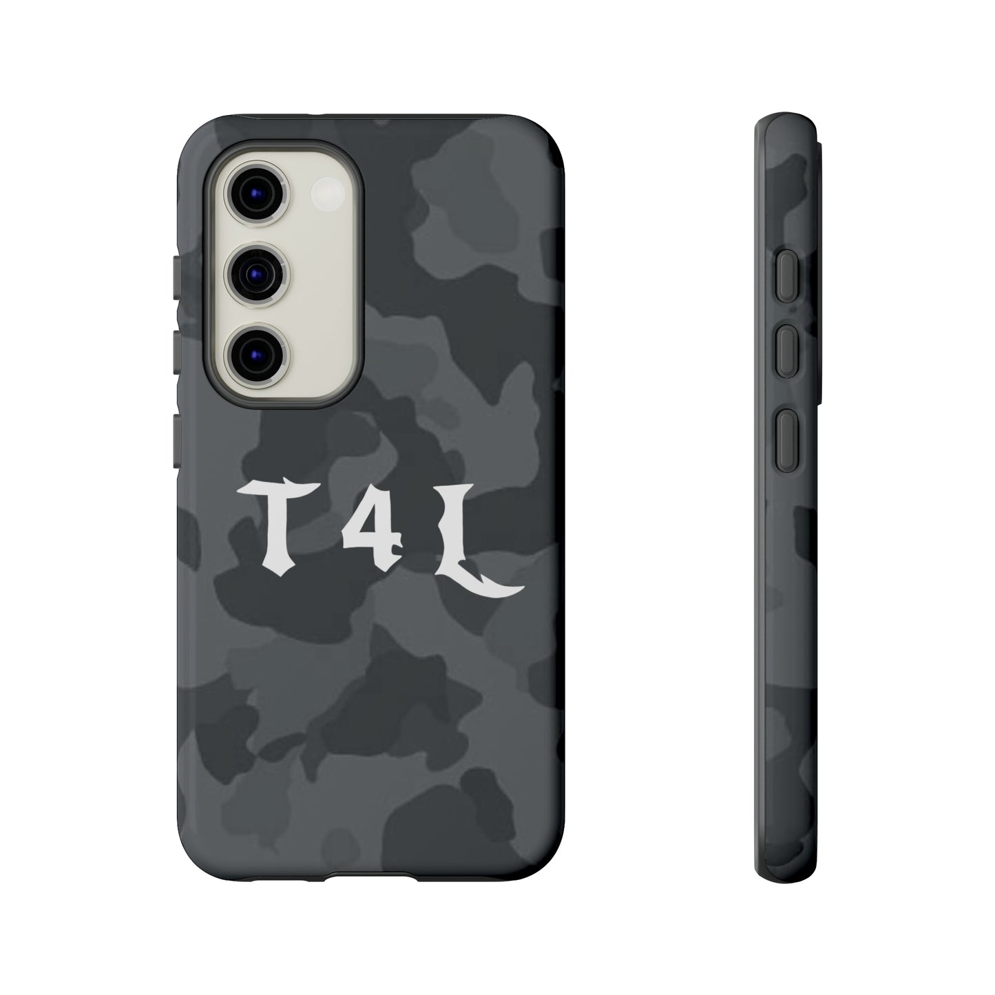 T4L Black Camo Phone Cases