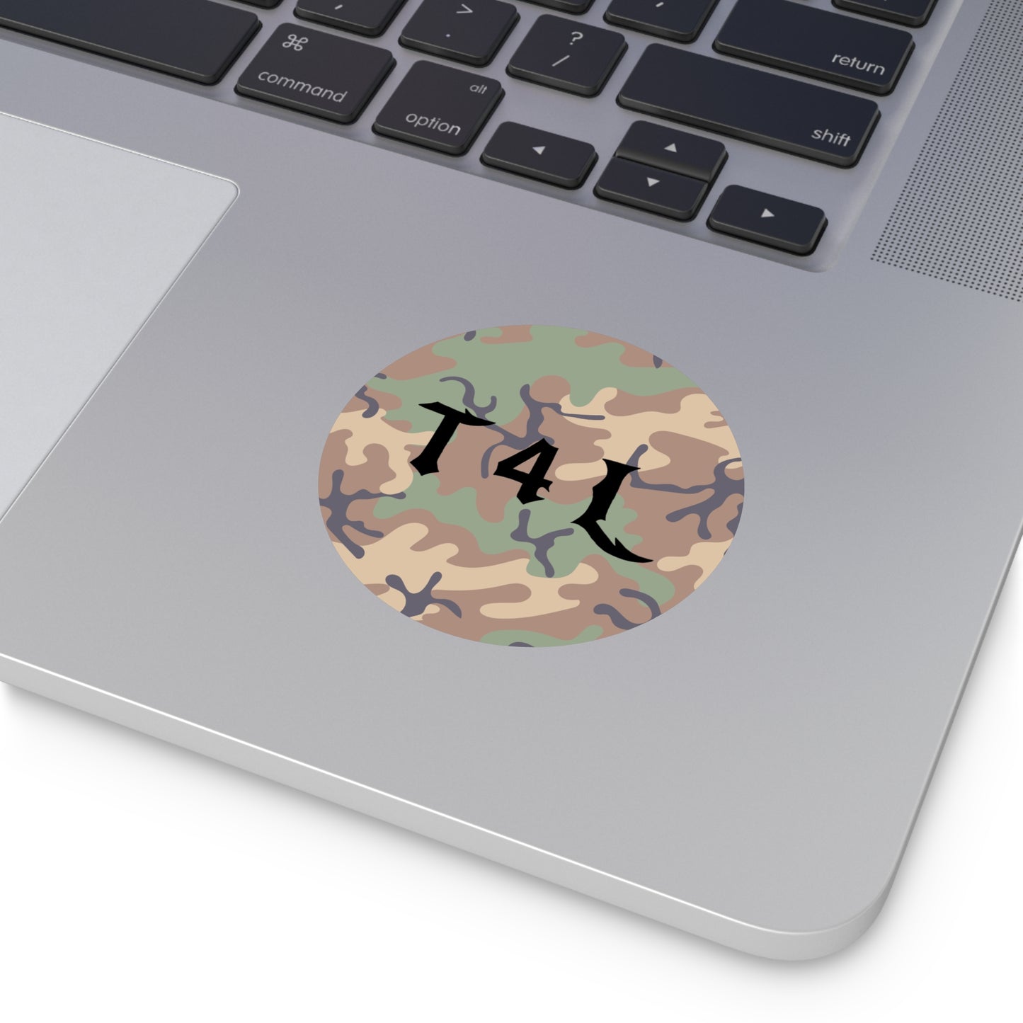 Woodland Camo Sticker