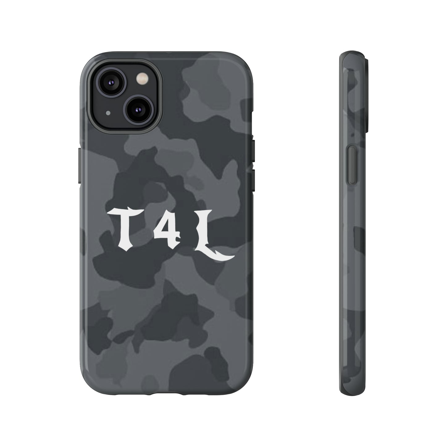 T4L Black Camo Phone Cases