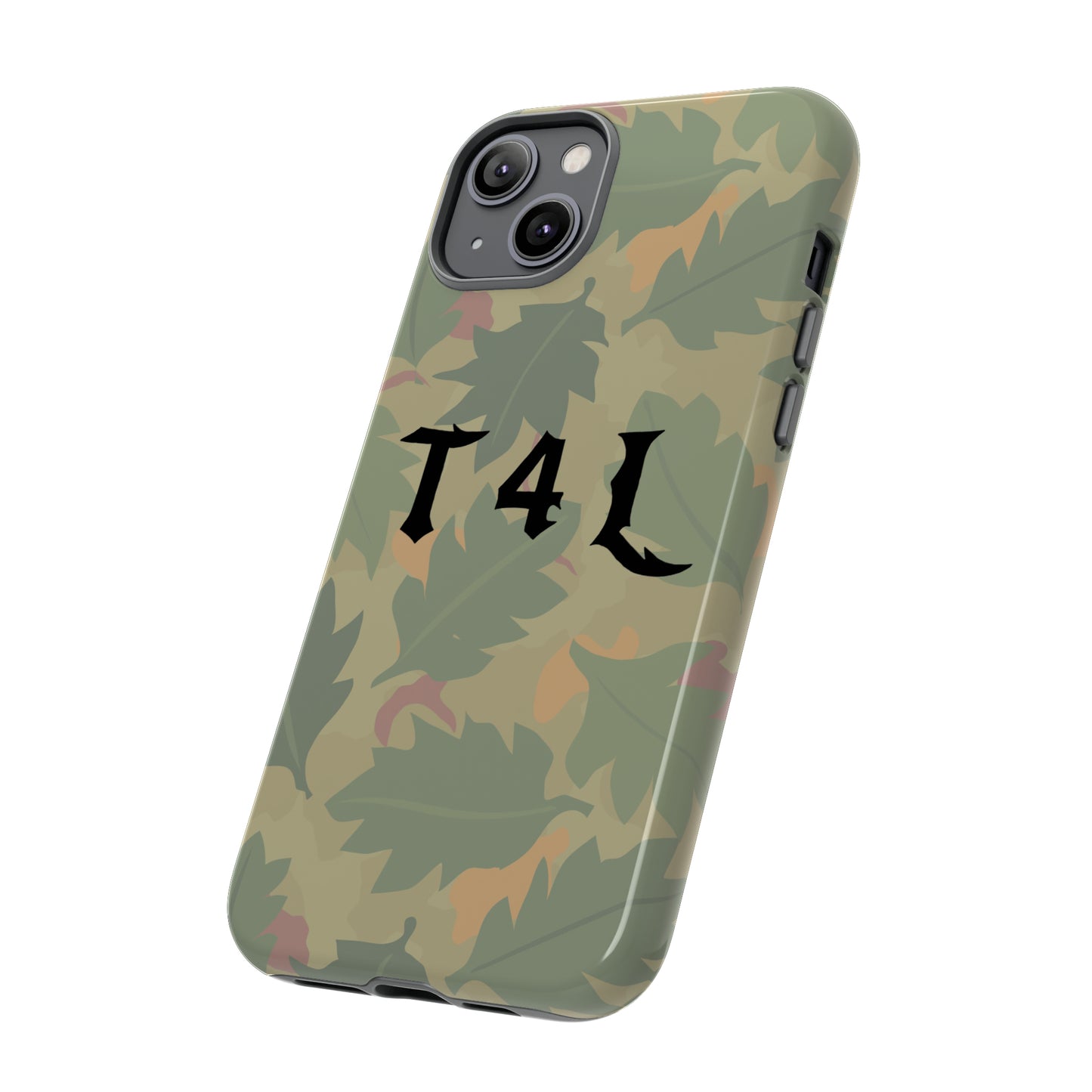 T4L leaf Camo Phone Cases