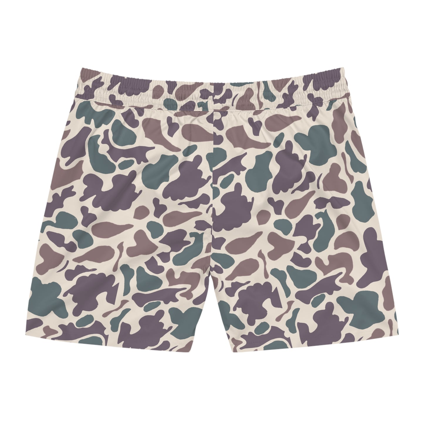 Retro Camo V1 Mid-Length Swim Shorts