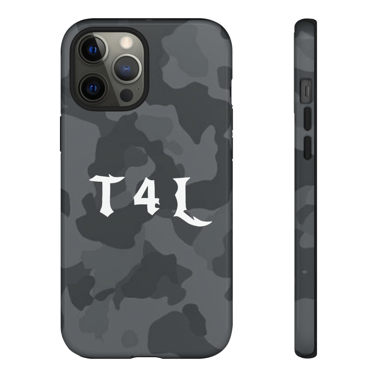 T4L Black Camo Phone Cases