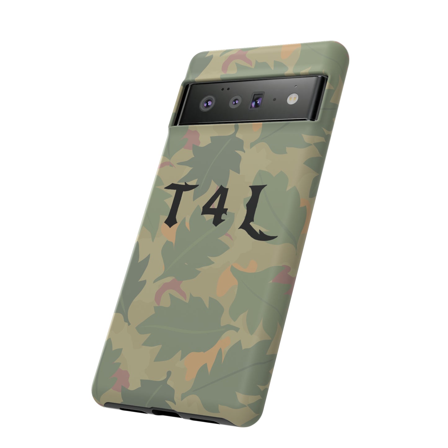 T4L leaf Camo Phone Cases