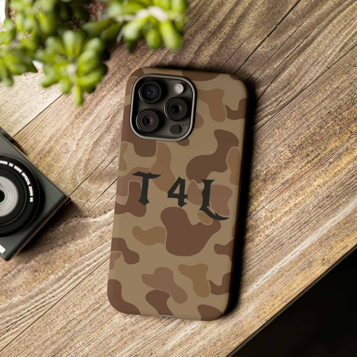 T4L Retro Camo V3 Phone Cases