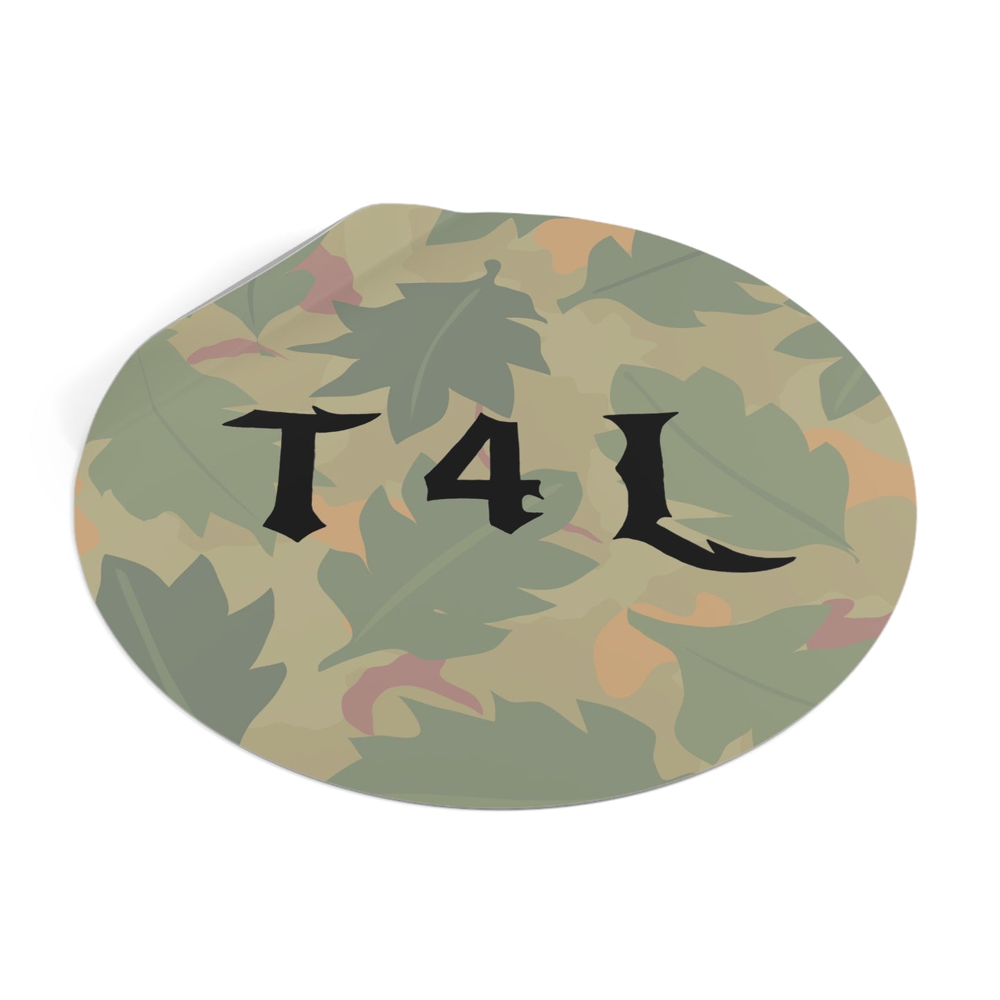 Leaf Camo Sticker